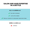 Bblunt Salon Secret High Shine Cream Hair Colour Wine Deep Burgundy Kit 108Gm