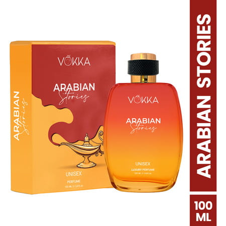 Vokka Arabian Stories 100ml | Luxury Long Lasting Perfume For Men & Women | Edp Fragrance For Gift