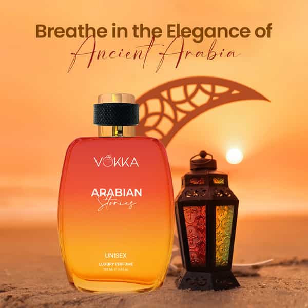 Vokka Arabian Stories 100Ml | Luxury Long Lasting Perfume For Men & Women | Edp Fragrance For Gift
