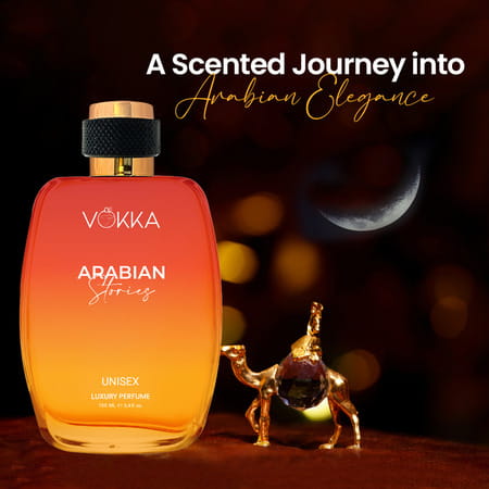 Vokka Arabian Stories 100ml | Luxury Long Lasting Perfume For Men & Women | Edp Fragrance For Gift