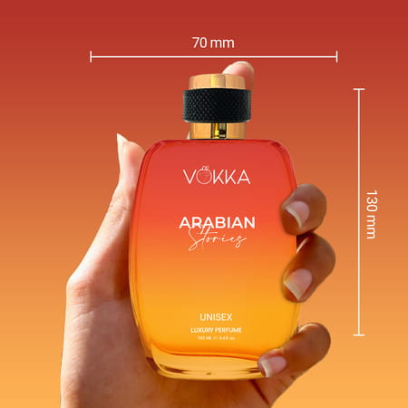 Vokka Arabian Stories 100ml | Luxury Long Lasting Perfume For Men & Women | Edp Fragrance For Gift