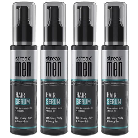 Streax Men Hair Serum 100 Ml Pack(4) (400 Ml)