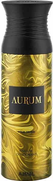 Ajmal Aurum Femme & Sacredlove Deodorant Spray For Women (200 Ml Pack Of 2)