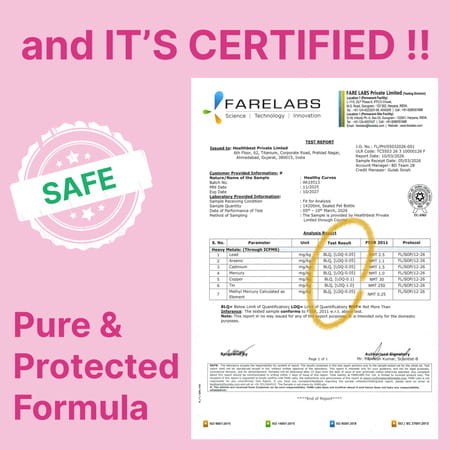 Healthbest Weight Gain Syrup For Women & Girls Enhance Curves & Body Shape Pineapple Flavor - 200ml