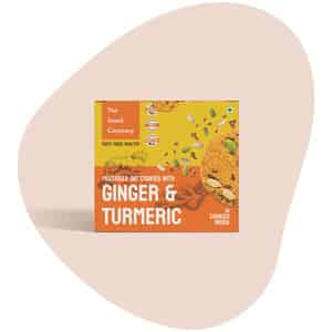 The Snack Company Ginger Turmeric Cookies - 210gm