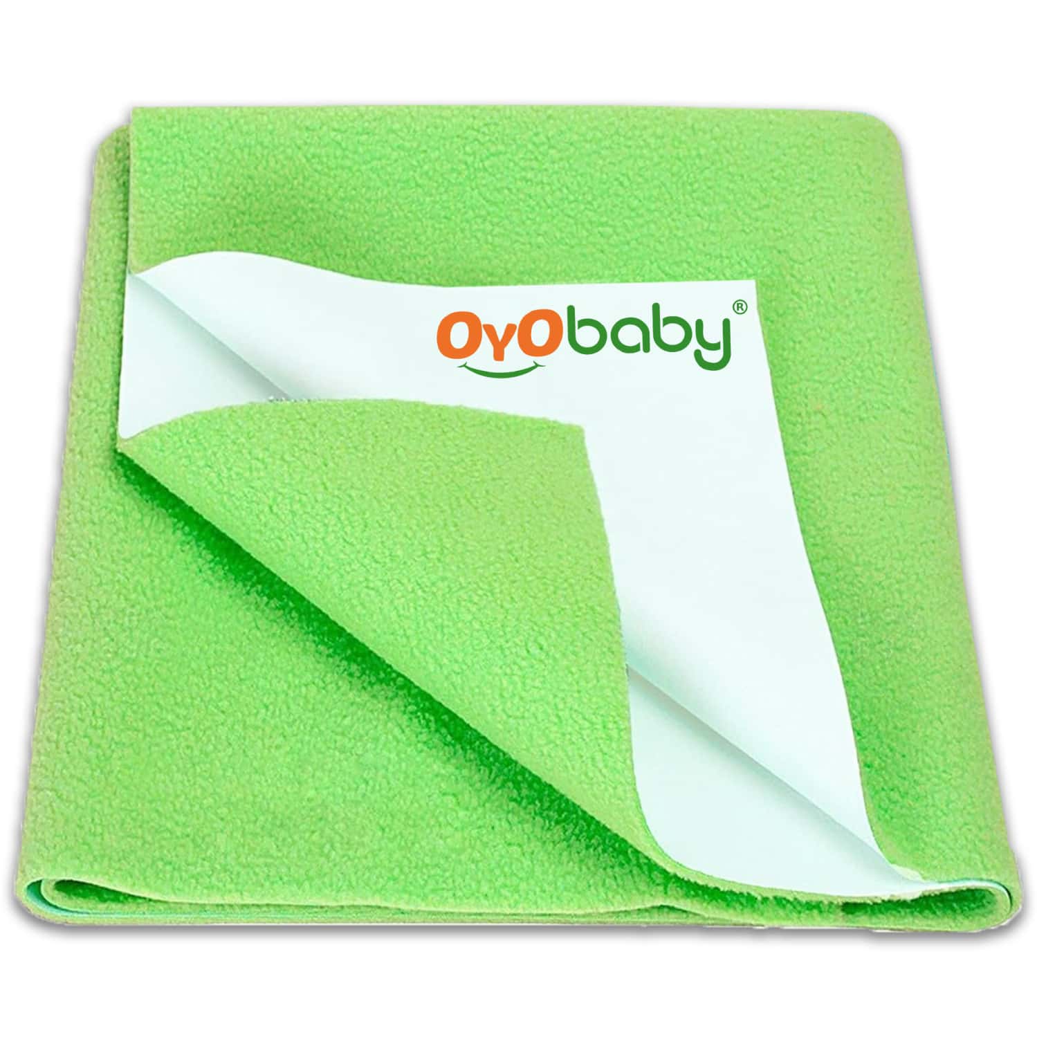 Oyo Baby Waterproof Bed Protector Baby Dry Sheet Small Light Green (50 Cm X 70 Cm)