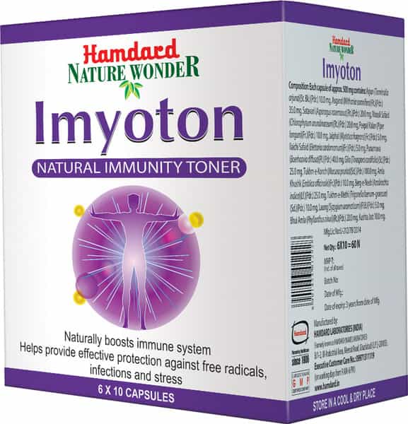 Hamdard Nature Wonder Imyoton Natural Immunity Toner - 60 Capsules