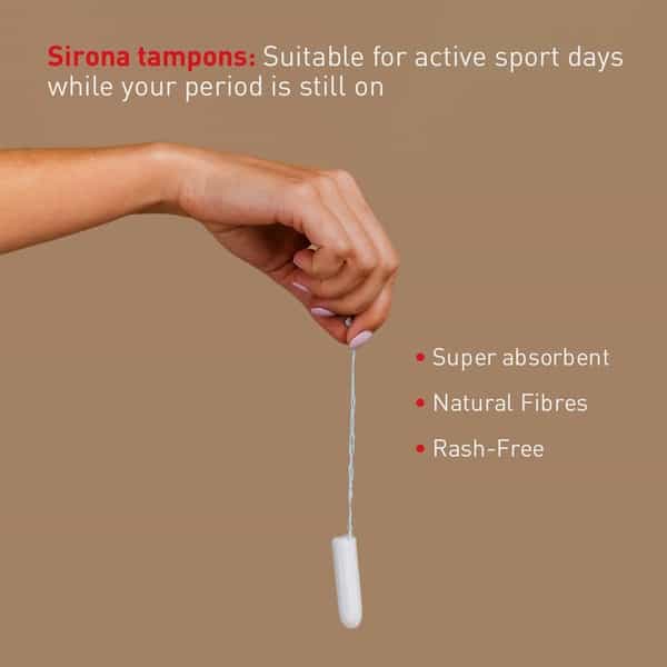 Sirona Periods Flow Catchers Box With Sanitary Pads Tampons And Panty Liners - 1 Box