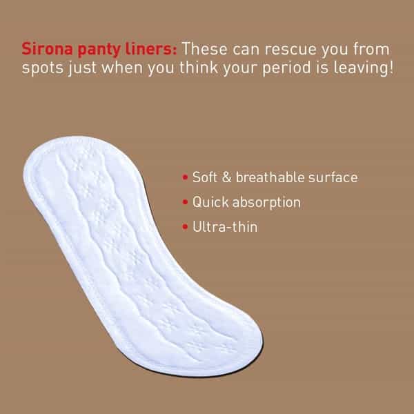 Sirona Periods Flow Catchers Box With Sanitary Pads Tampons And Panty Liners - 1 Box