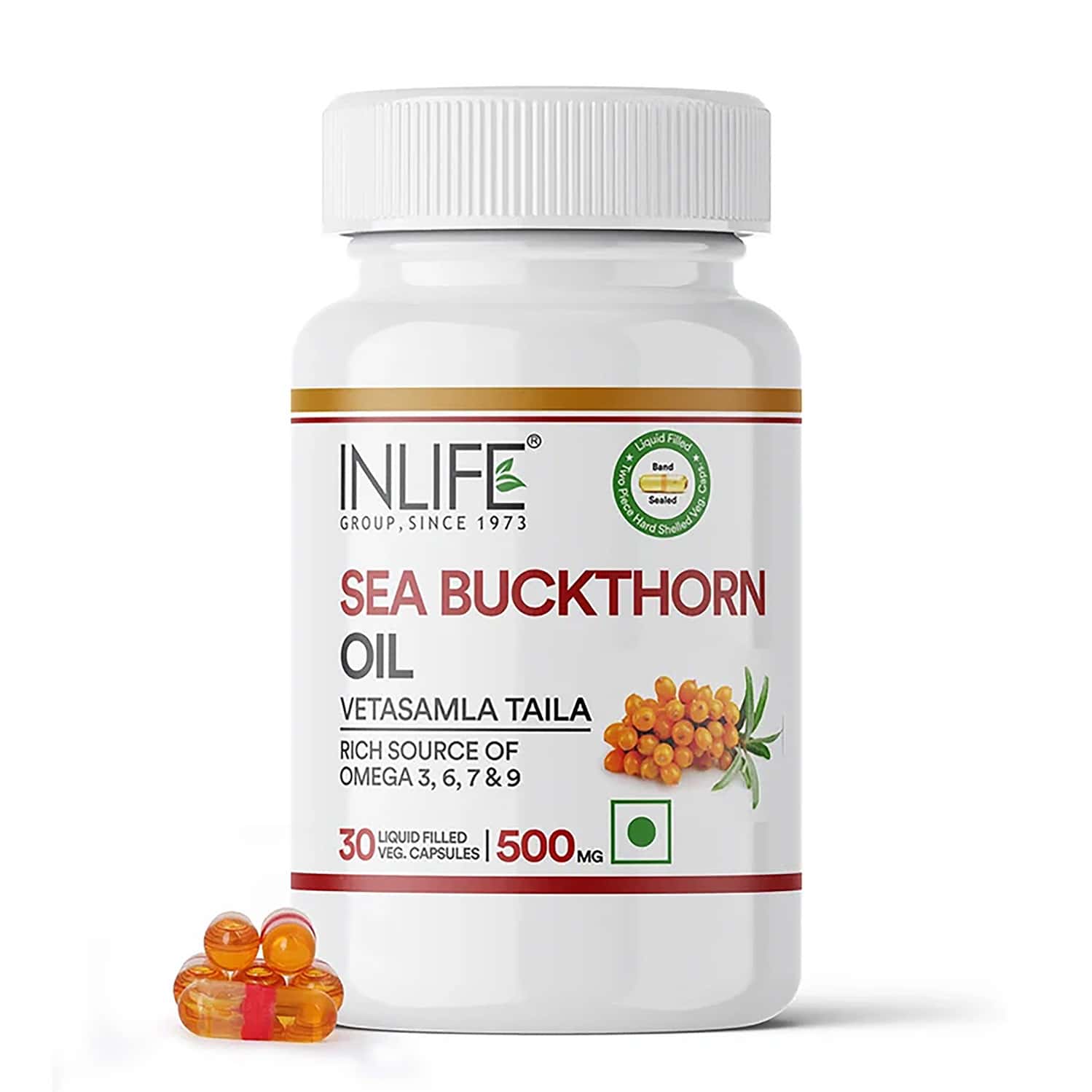 Inlife Sea Buckthorn Oil Capsule 30