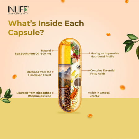 Inlife Sea Buckthorn Oil Capsule 30