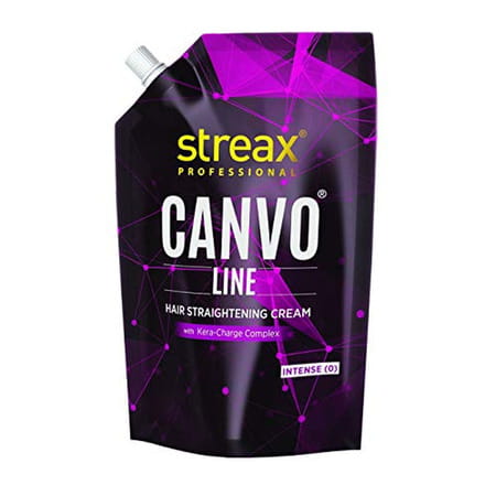 Streax Professional Canvoline Hair Straightening Cream Intense (500g)