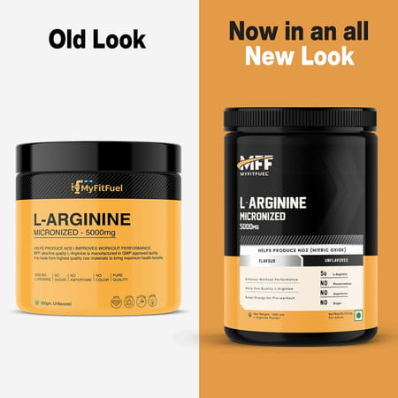 Myfitfuel L-Arginine 400 Gm (0.88 Lbs) Unflavoured| Amino Acid