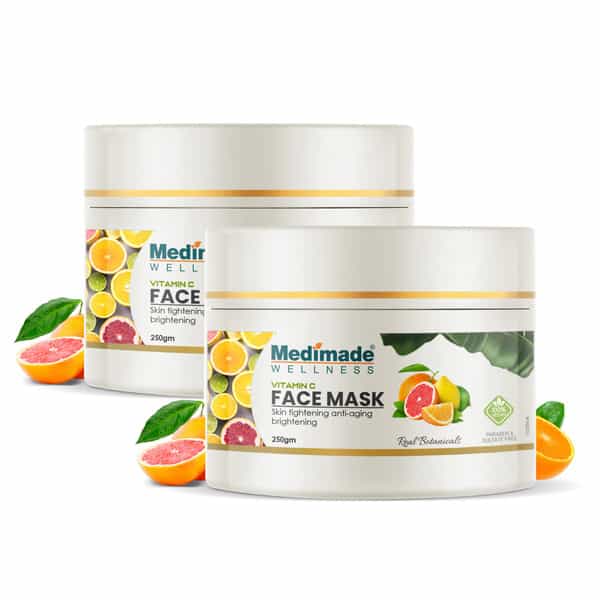 Medimade Vitamin C Face Mask - 250 Gm X 2 ( Pack Of 2 )