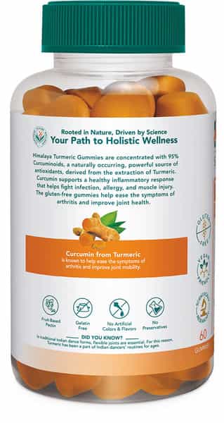 Himalaya Turmeric | Natural Fruit | Gummies | 60 No's