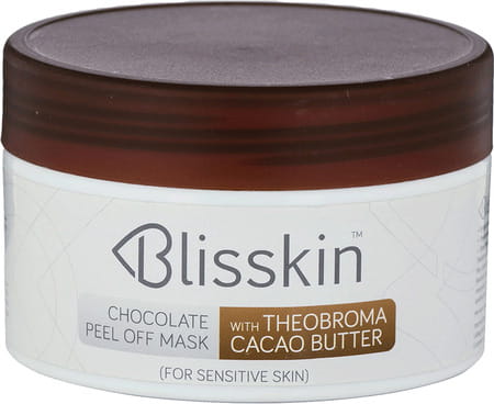 Blisskin Face Mask/peel Off Mask Algae For Women For Skin | 100 Grams (chocolate)
