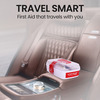 Stergic First Aid Kit Box Compact Medical Emergency Kit For Home Office Travel & Outdoor Use 1 No'S