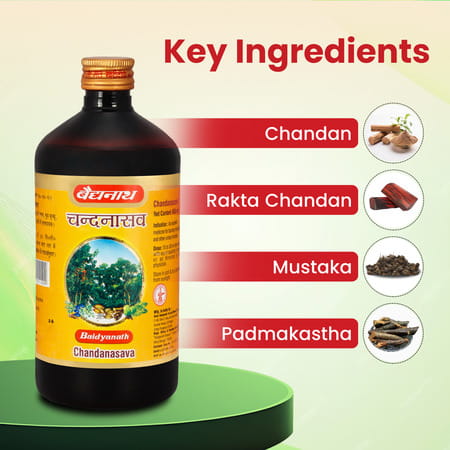 Baidyanath Chandanasava 450 Ml
