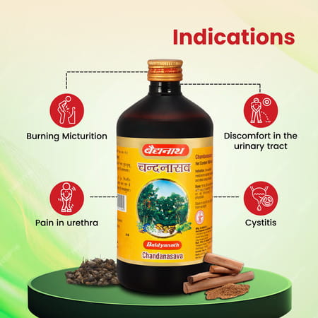 Baidyanath Chandanasava 450 Ml