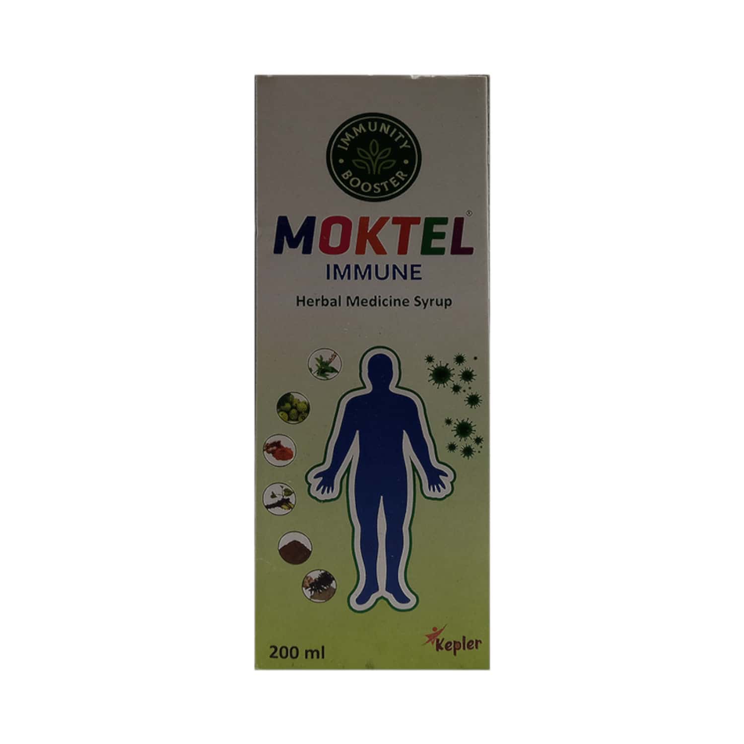Moktel Immune Herbal Medicine Bottle Of 200ml Syrup