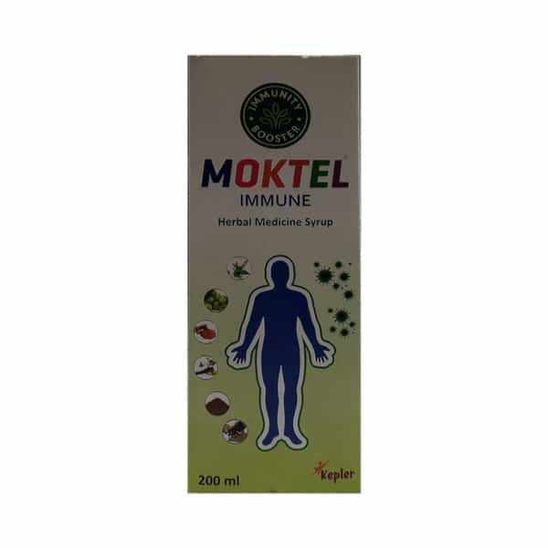 Moktel Immune Herbal Medicine Bottle Of 200Ml Syrup
