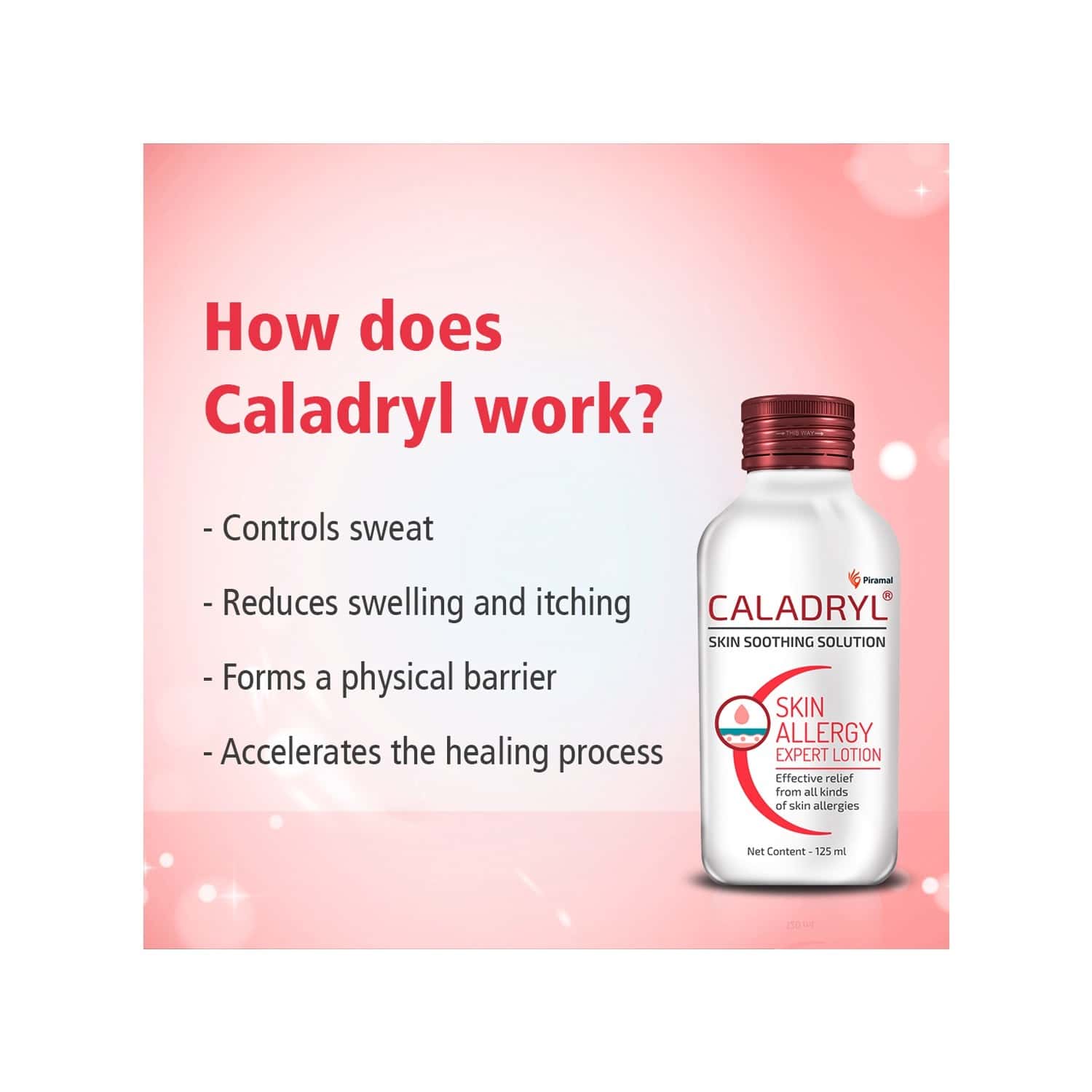 Buy CALADRYL SKIN ALLERGY LOTION FOR ALL SKIN TYPES 65ML Online & Get