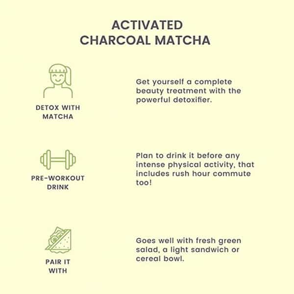 Tea Trunk Activated Charcoal Matcha - 30G Tin