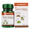 Sunova Anti-Stress Capsules Herbal Stress Relief Ashwagandha Extract | 60 Veg. Capsules X Pack Of 3