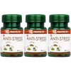 Sunova Anti-Stress Capsules Herbal Stress Relief Ashwagandha Extract | 60 Veg. Capsules X Pack Of 3