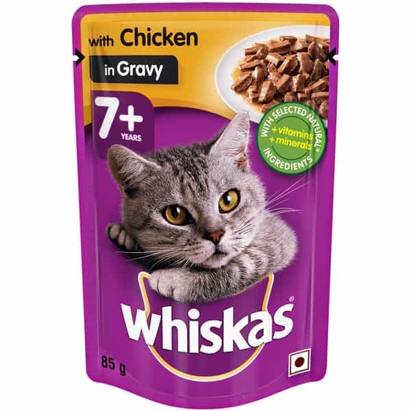 Whiskas Adult Chicken In Gravy 85 Gm Pouch