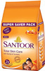 Santoor Sandal And Turmeric Soap Super Saver Pack 100G (Pack Of 4)