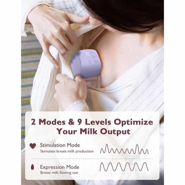 Momcozy Breast Pump S9 Pro Single Purple