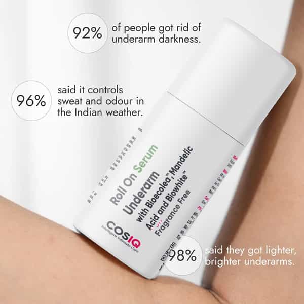 Cos-Iq Brightening Underarm Roll On Serum 40 Ml