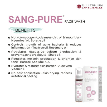 Sang-Pure Foaming Facewash 70 Ml