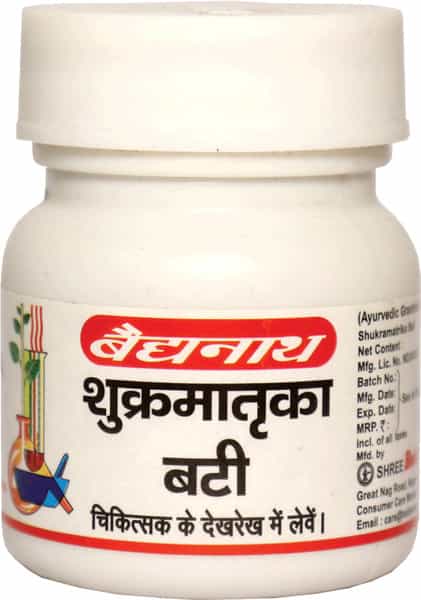 Baidyanath Asli Ayurved Shukramatrika Vati 40 Tablets (Pack Of 2)