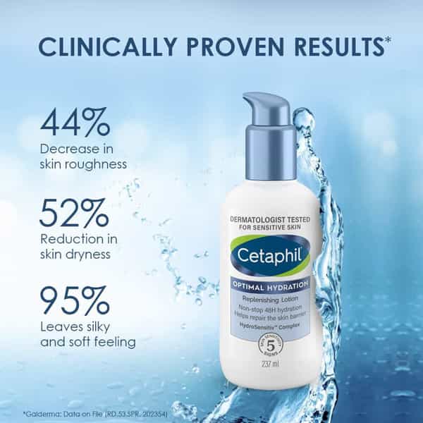 Cetaphil Optimal Hydration Replenishing Lotion 237 Ml