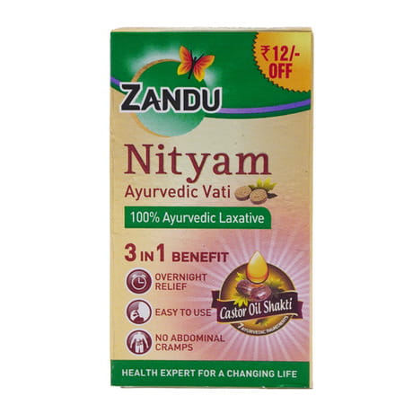 Zandu Nityam Ayurvedic Vati 30 Tablets