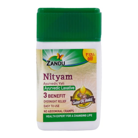 Zandu Nityam Ayurvedic Vati 30 Tablets