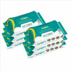 Tinyfit Soft Cleansing Baby Wipes | Enriched With Aloe Vera & Vitamin E | 99% Water Based | 80X6