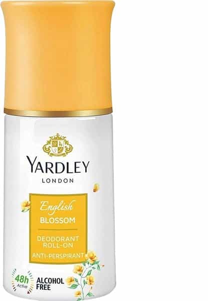 Yardley London English Blossom Anti Perspirant Deodorant Roll On For Women - 50 Ml