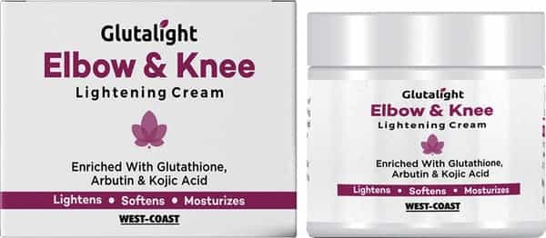 Glutalight Elbow & Knee Lightening Cream With Glutathione Arbutin & Kojic Acid - 50Gm