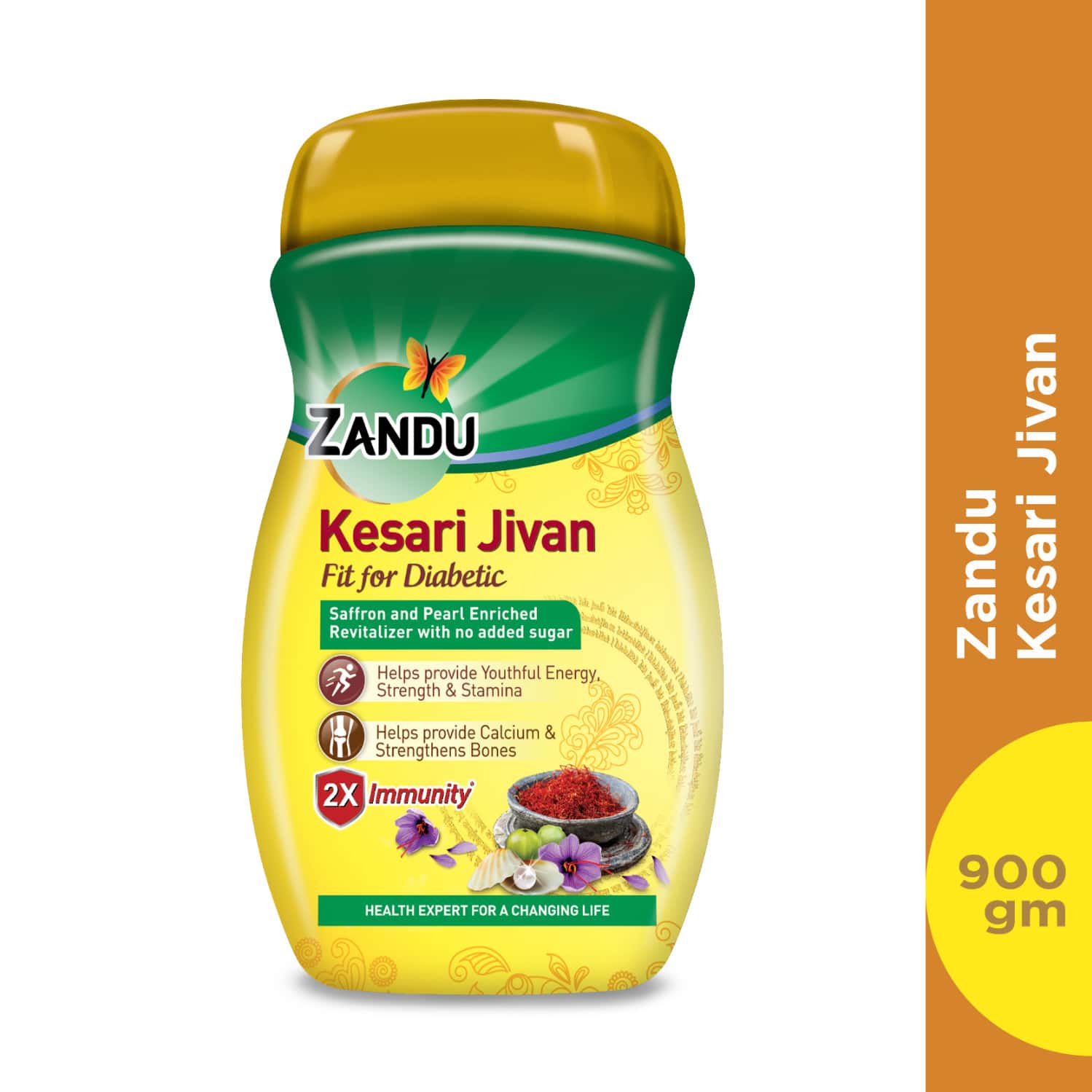 Zandu Kesari Jivan Fit For Diabetic Sugar Free Health Supplement 900gm