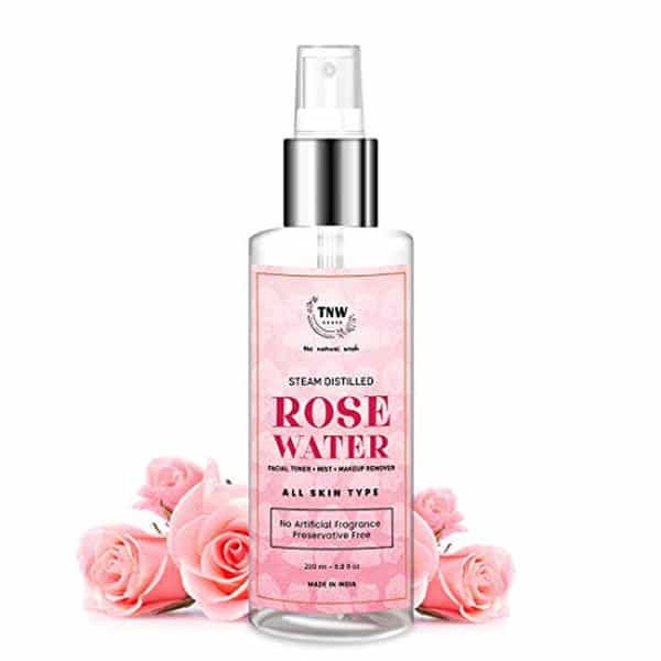Tnw The Natural Wash Vitamin C Face Serum | Skin Brightening Serum & Rose Water Spray Face Toner