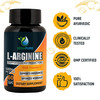 Vedapure Natural L-Arginine Nitric Oxide Booster Supplement For Energy - 60 Capsules