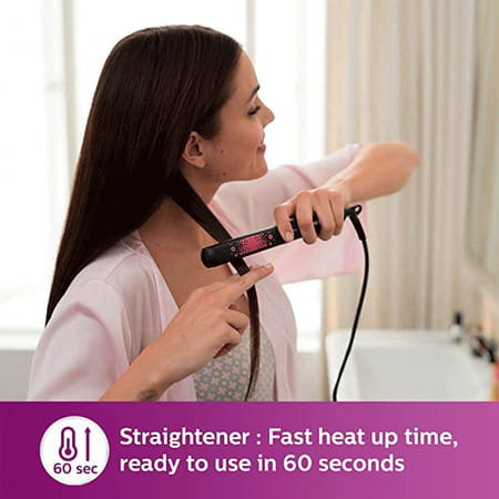 Philips Miss Fresher'S Styling Kit With Straightener And Dryer (Hp8643/46)