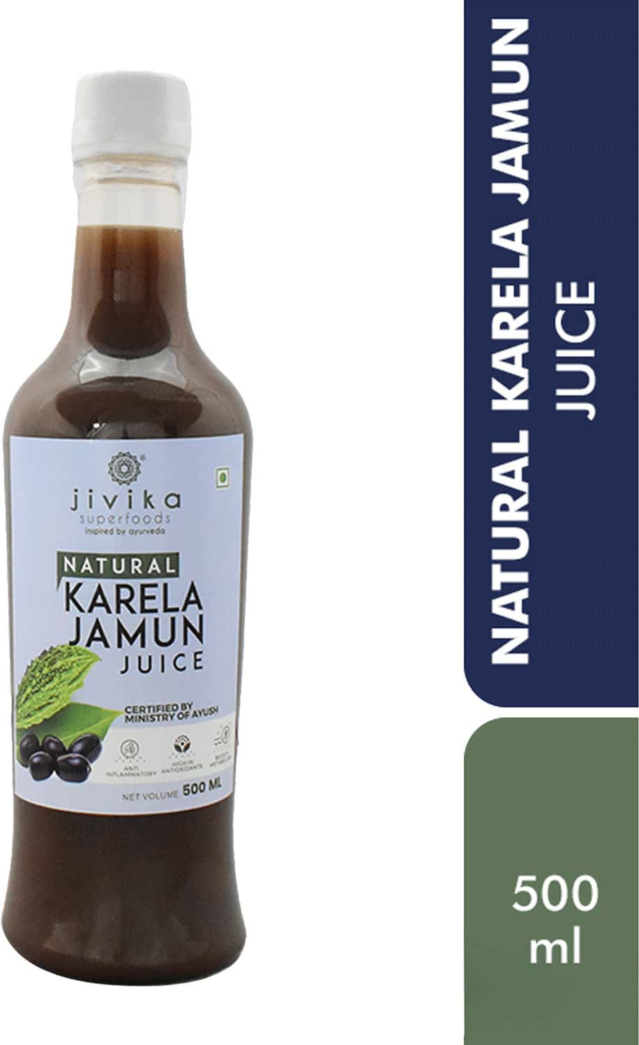 Jivika Naturals Karela Jamun Juice 500ml