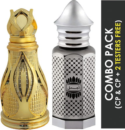 Ajmal Khofooq Cp Oil Women 18ml For Unisex And Asher Cp Oil 12ml For Unisex