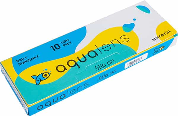 Aqualens Daily Disposable Contact Lenses (10 Lenses/Box) (-3)