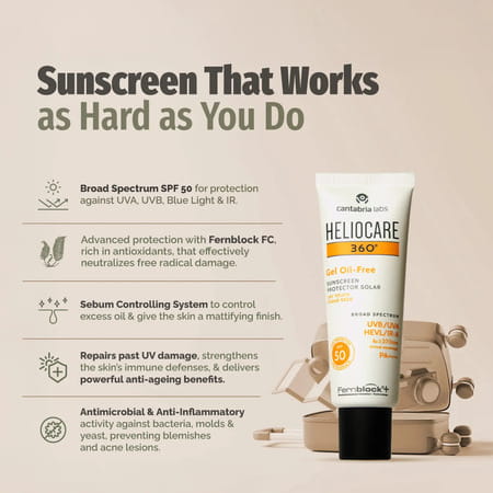 Heliocare 360 Gel Oil Free | 50Ml