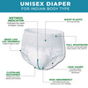 Careage Premium Adult Diaper Pants | Unisex | Waist Size (27-53 Inches) - L (10 Pieces)